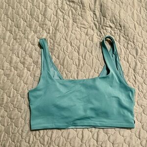 Lululemon Bend This Scoop and Square Women's Teal Bralette
